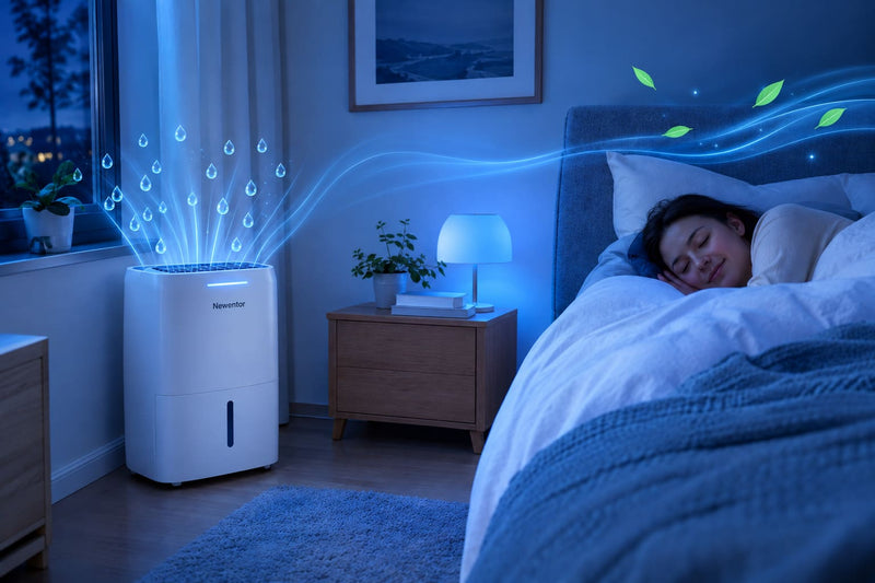 is it safe to leave a dehumidifier on overnight