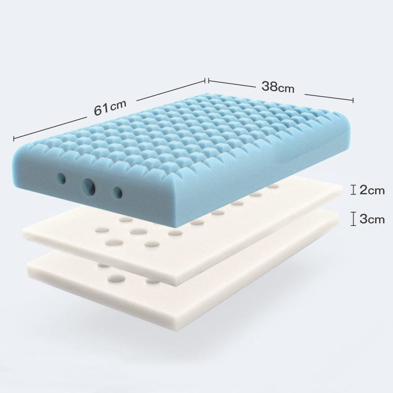 Newentor Memory Foam Height Adjustable Pillow