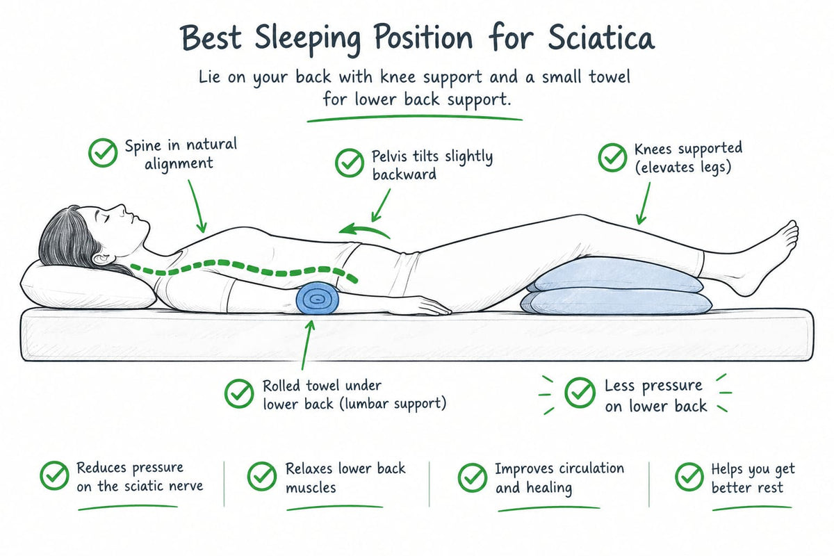 sciatica sleeping position​