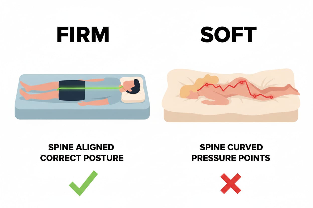 firm vs soft mattress